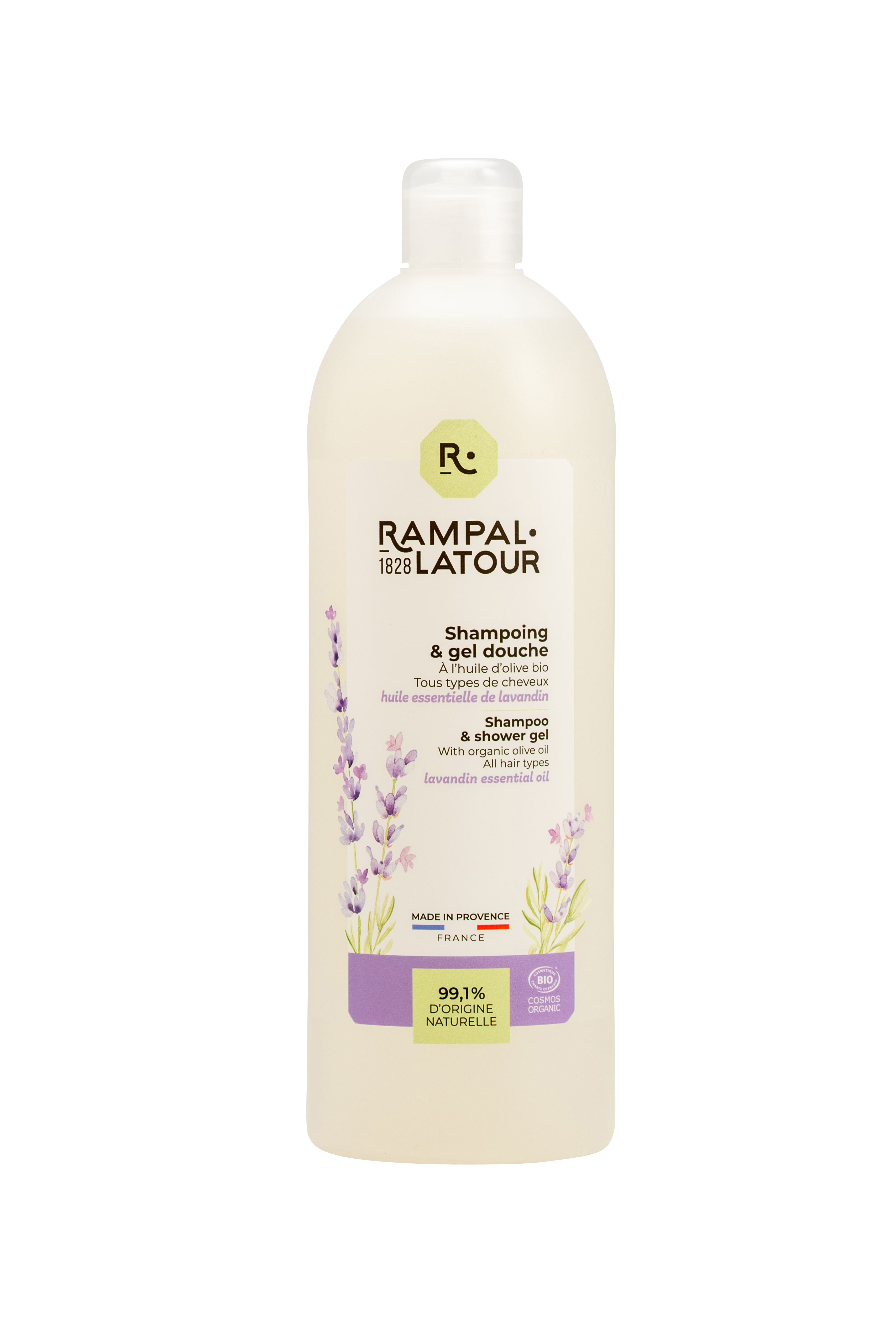 BIO Shower & Shampoo - Olive & Lavender - 1 L