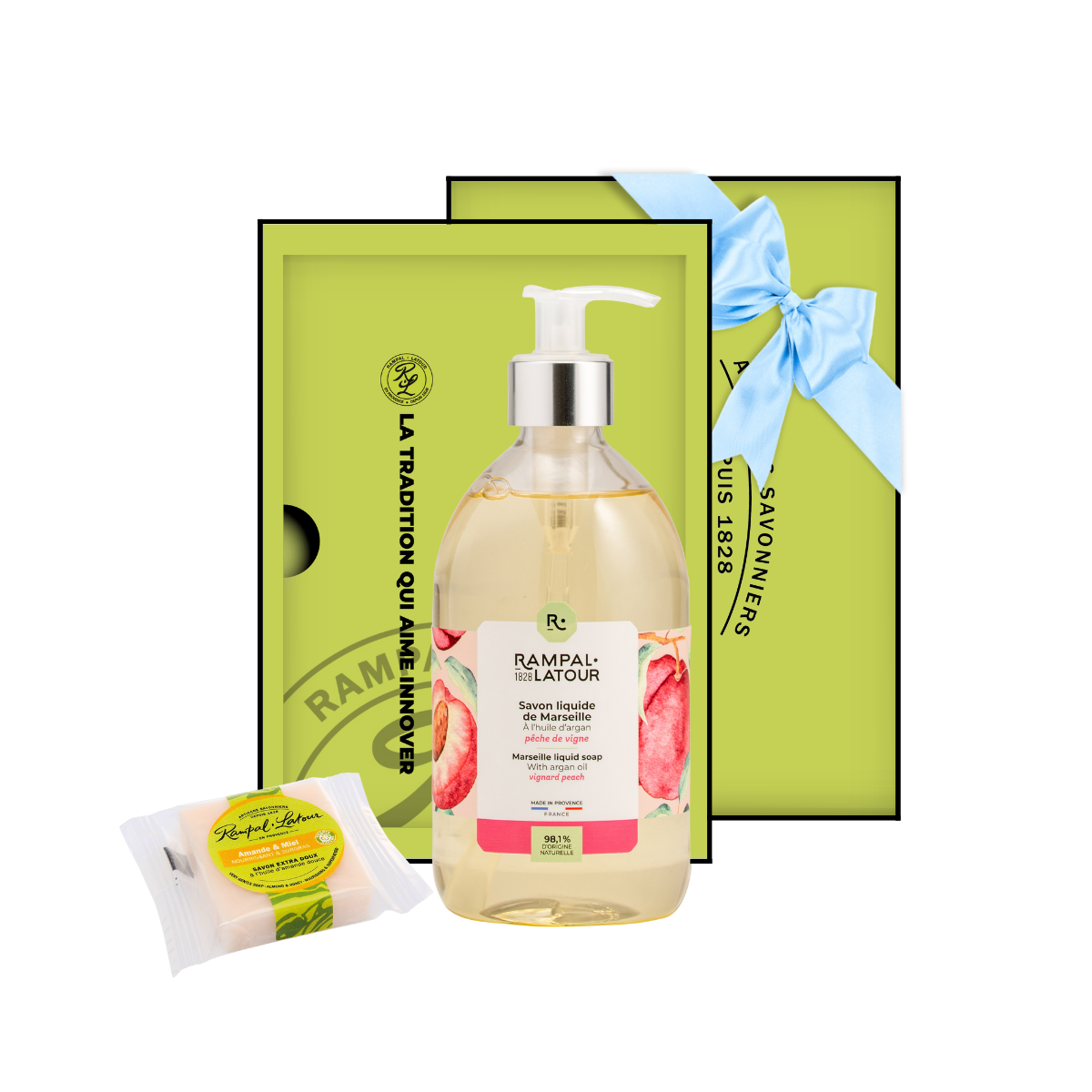 Le Provençal Peach Liquid Soap Set