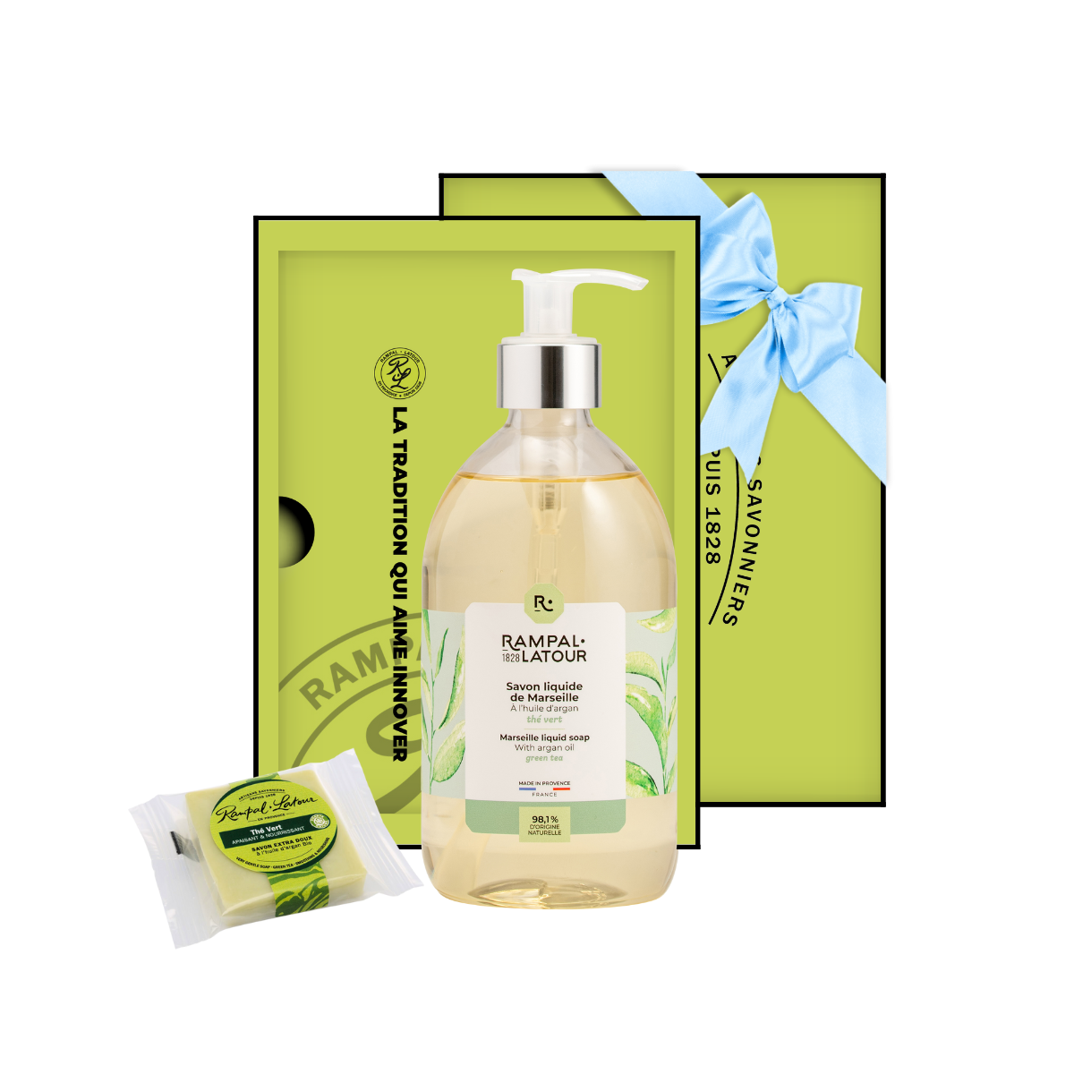 Le Provençal Green Tea Liquid Soap Set