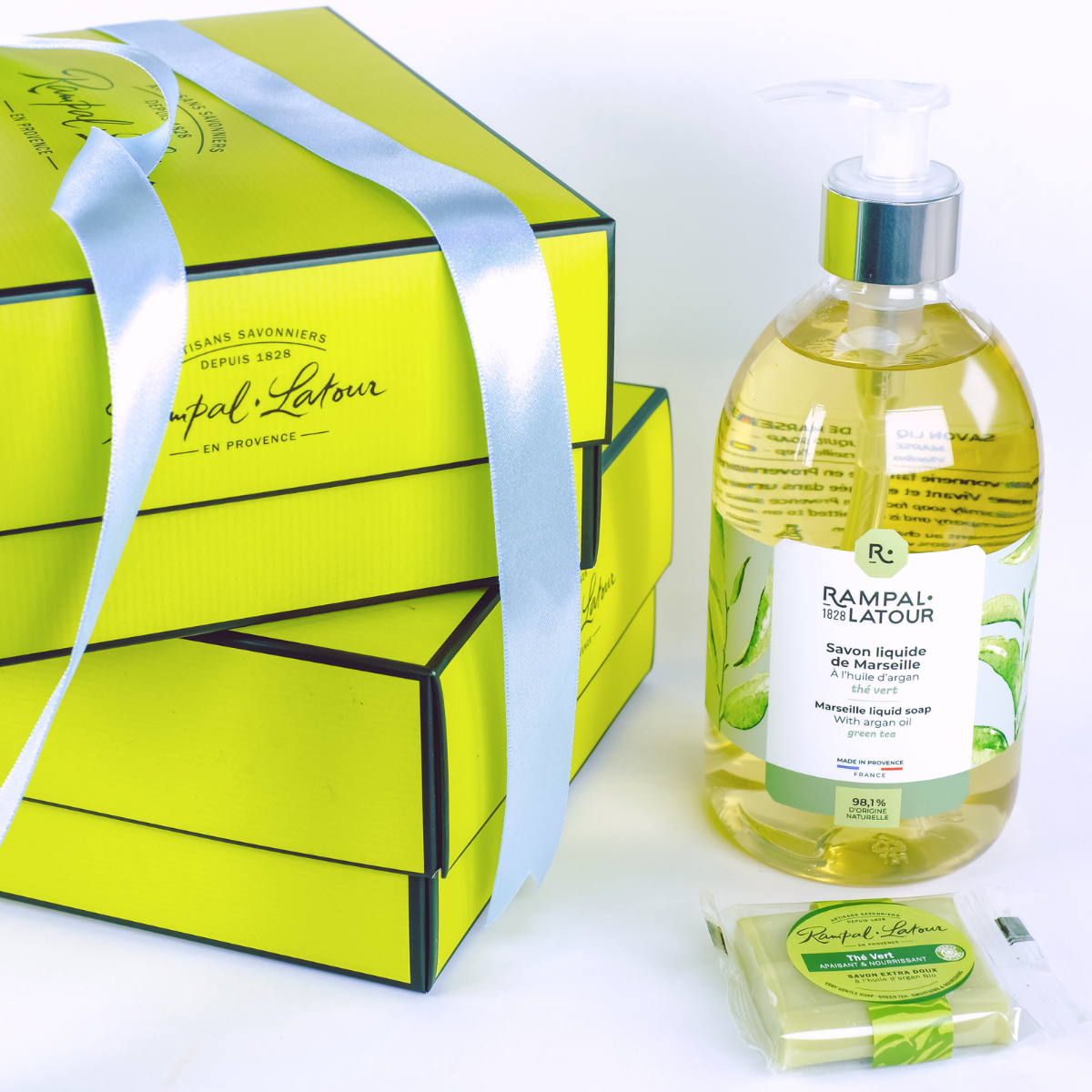 Le Provençal Green Tea Liquid Soap Set