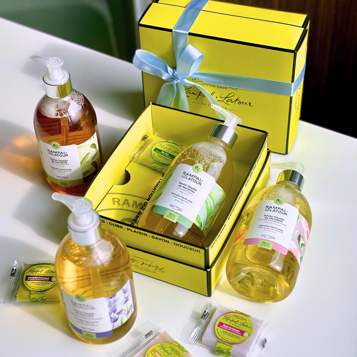 Le Provençal Green Tea Liquid Soap Set