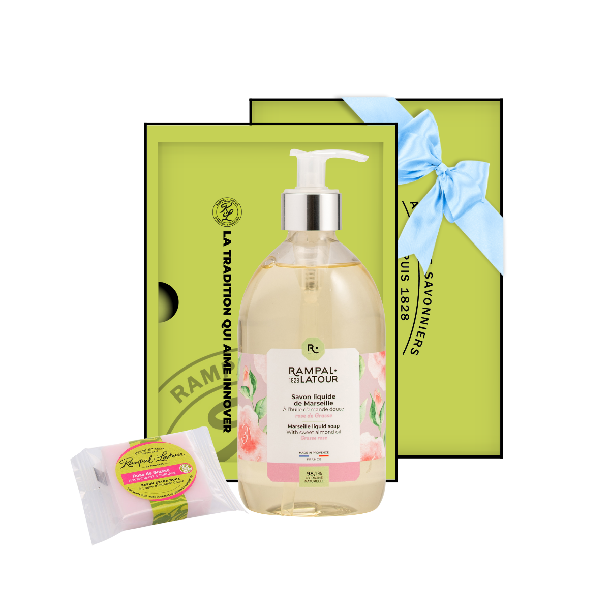 Le Provençal Rose Liquid Soap Set