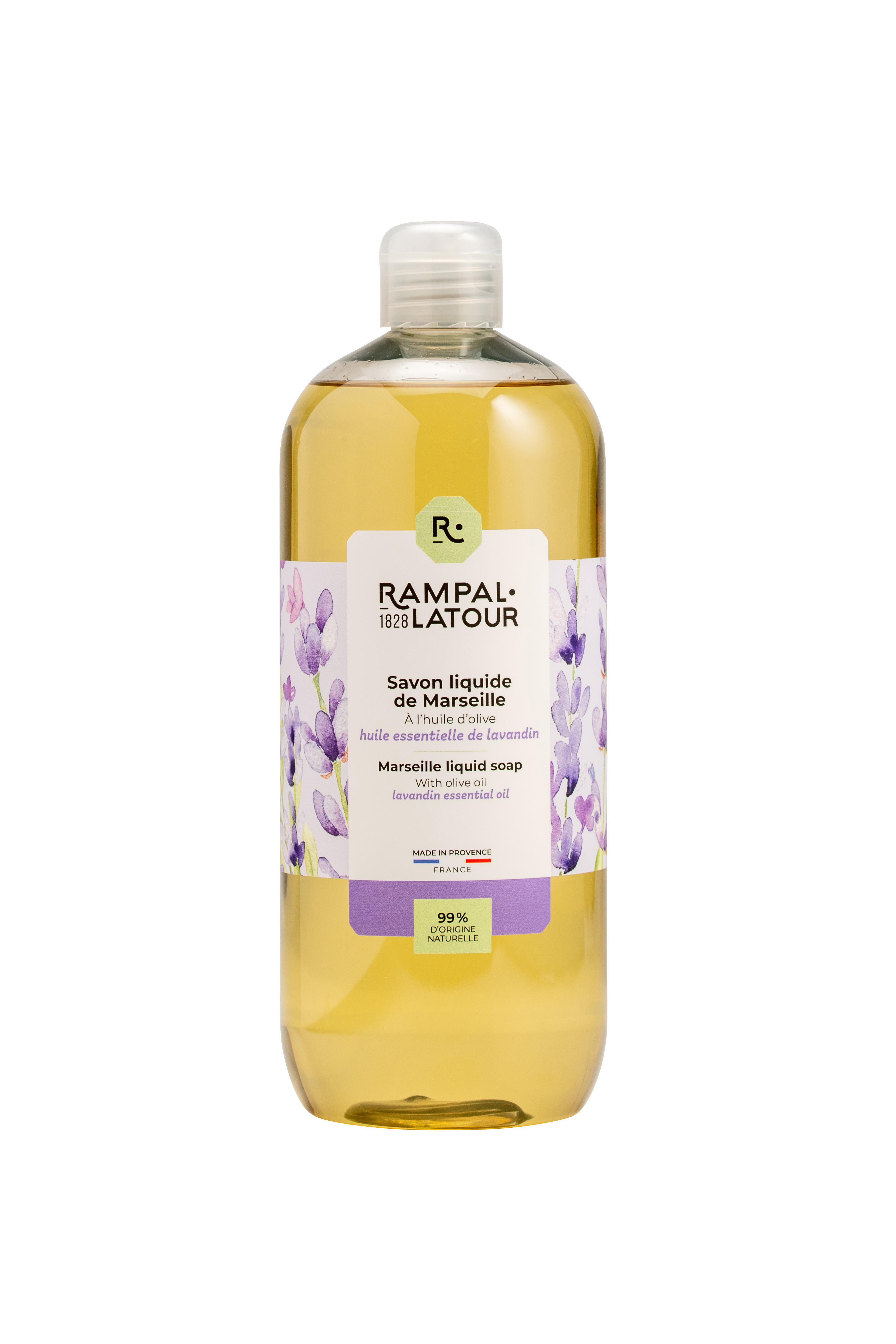 Marseille Liquid Soap - Lavender - 1 L