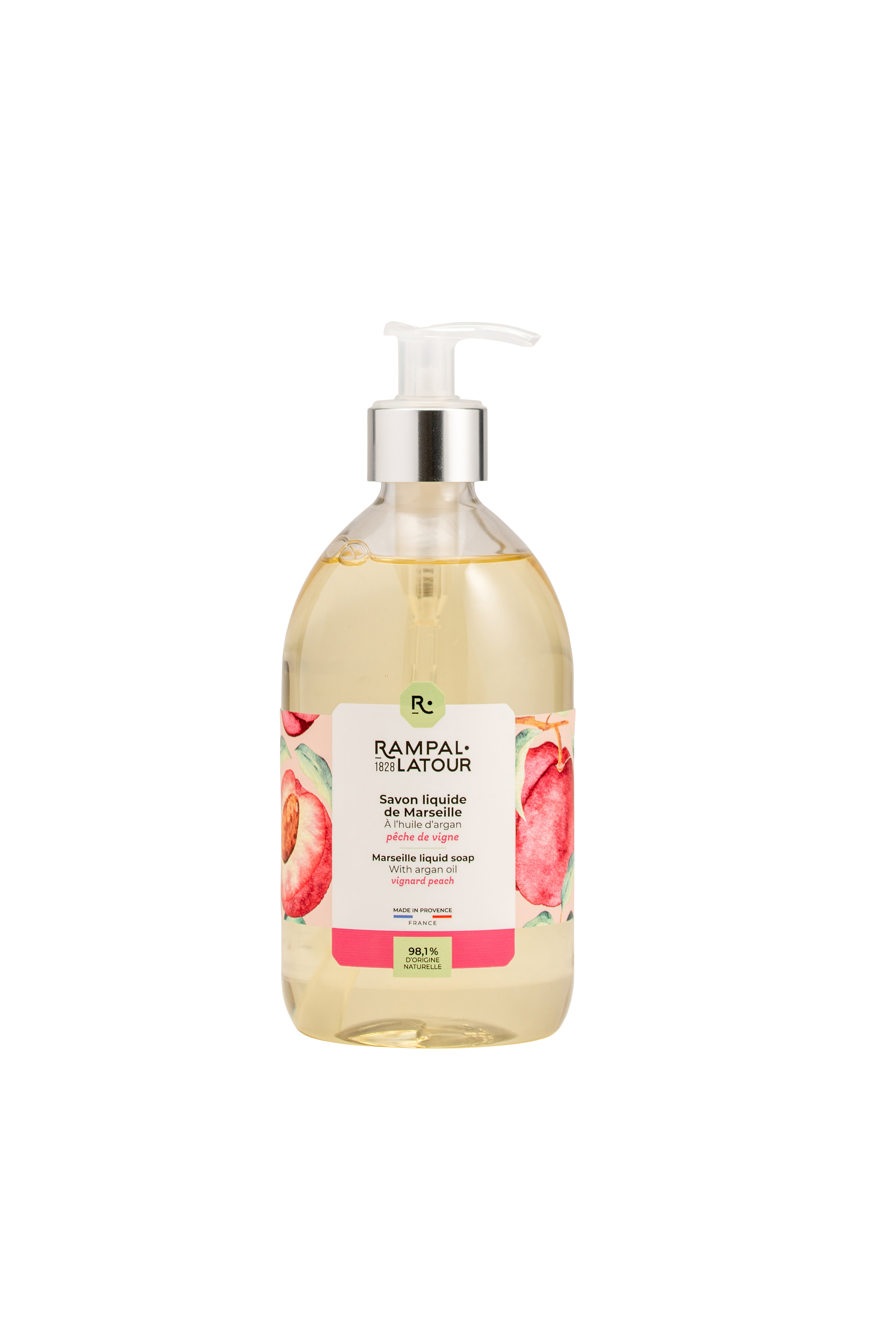 Marseille Liquid Soap - Peach - 500 ml