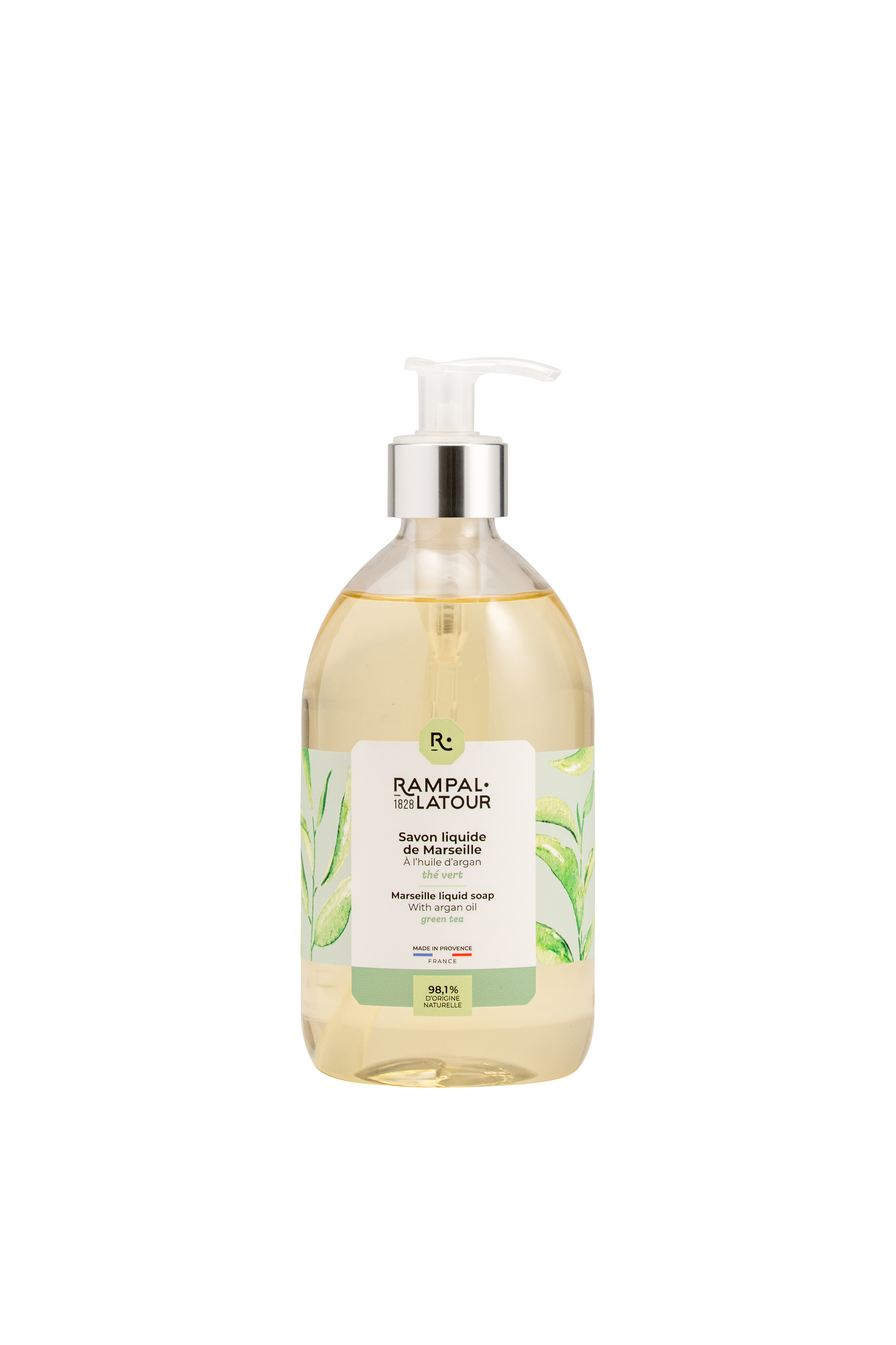 Marseille Liquid Soap - Green Tea - 500 ml