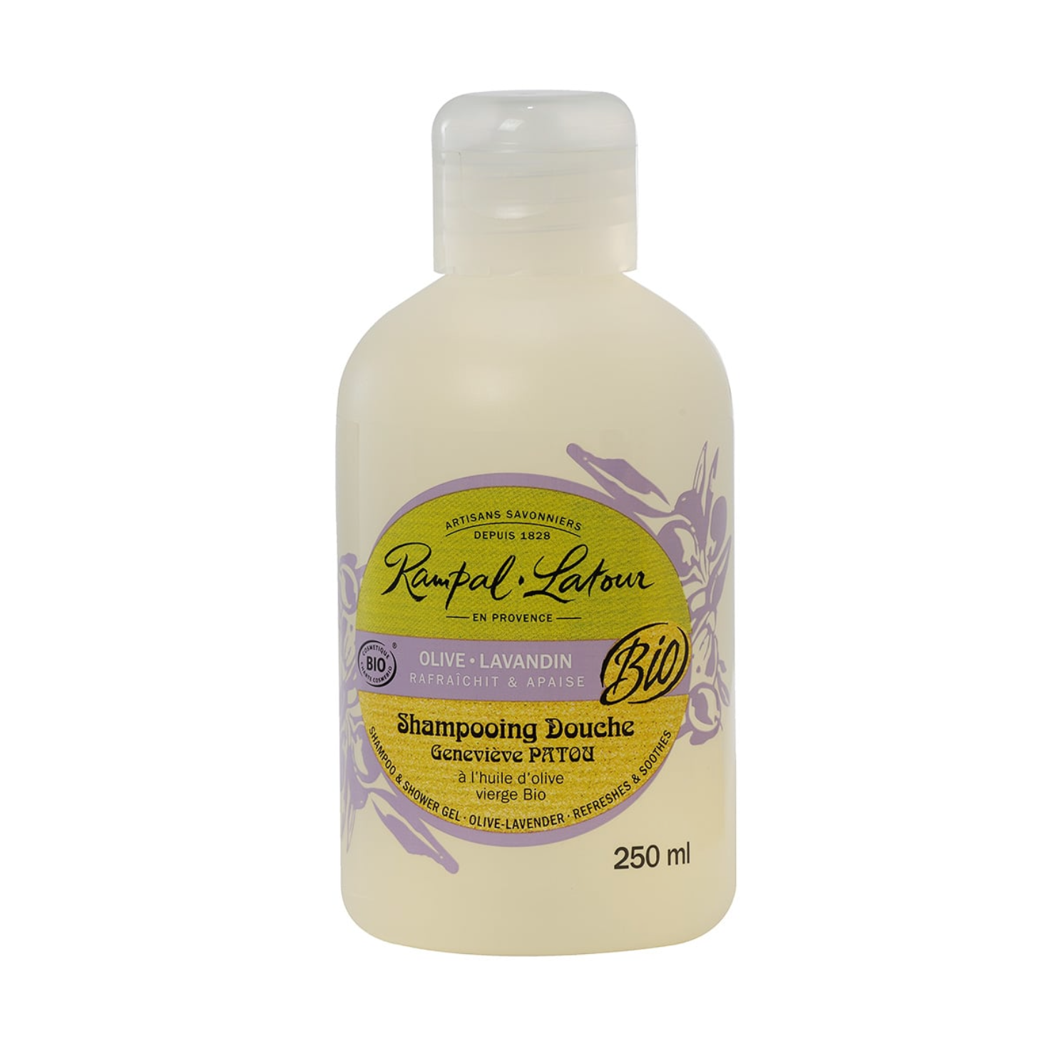 Olive & Lavender Organic Shower-Shampoo - 250 ml