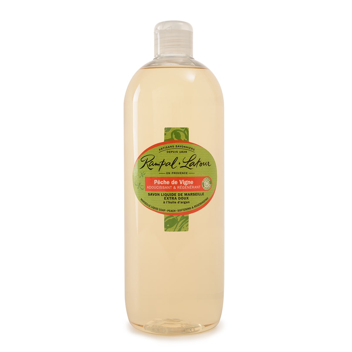 Peach Marseille Liquid Soap - 1 L