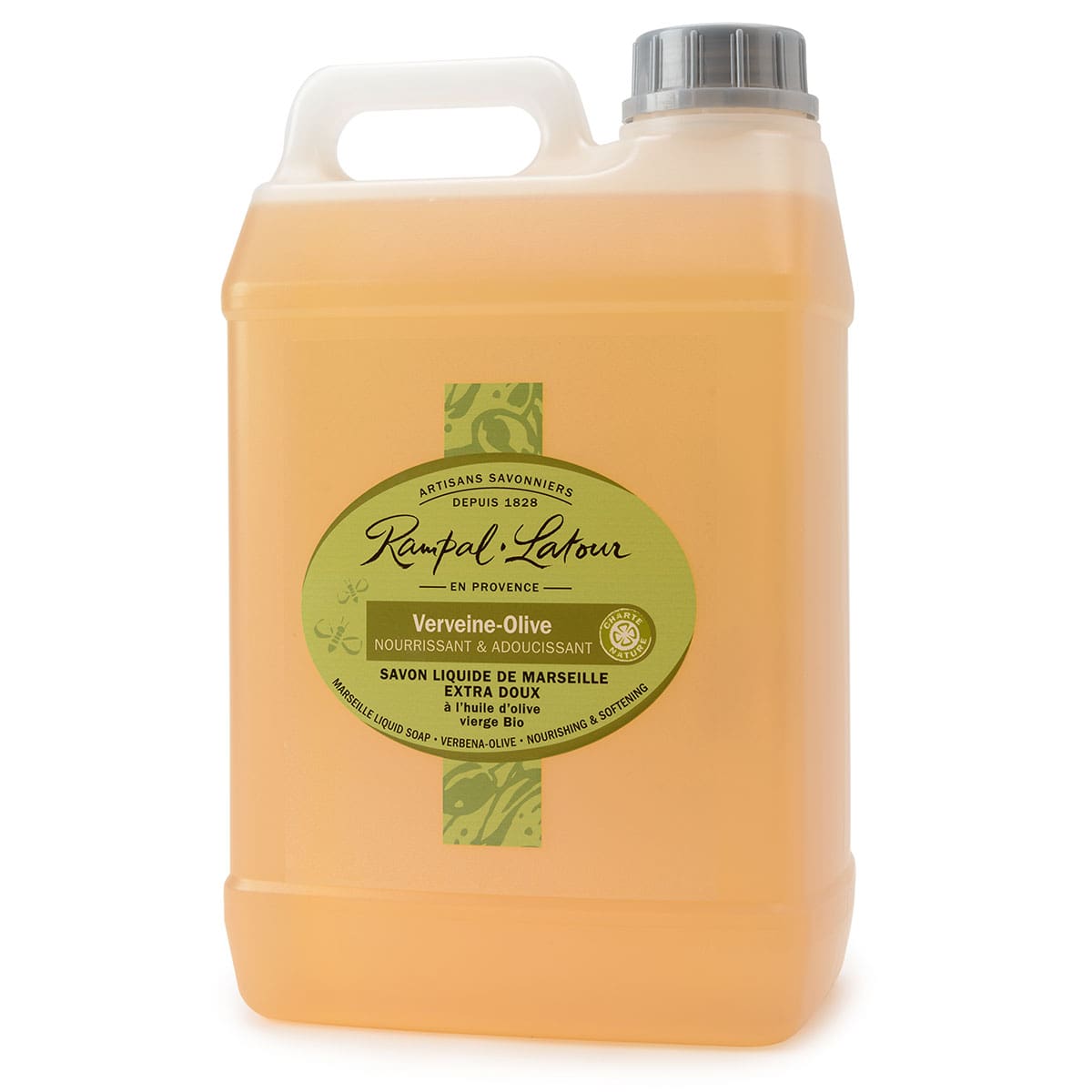 Verbena & Olive Liquid Marseille Soap - 3 L